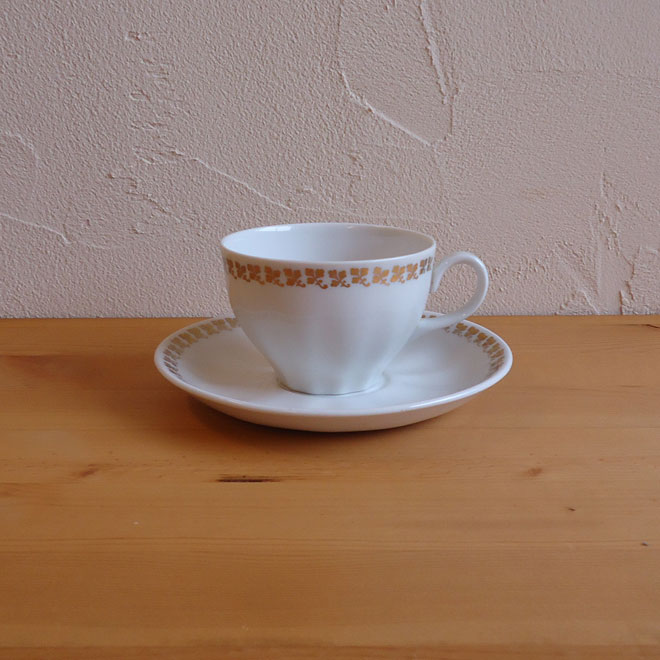 カイ・フランクのコーヒーカップ＆ソーサー