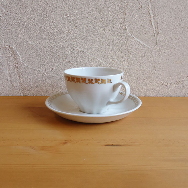 カイ・フランクのコーヒーカップ＆ソーサー