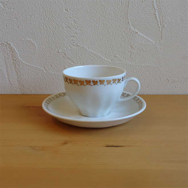 カイ・フランクのコーヒーカップ＆ソーサー