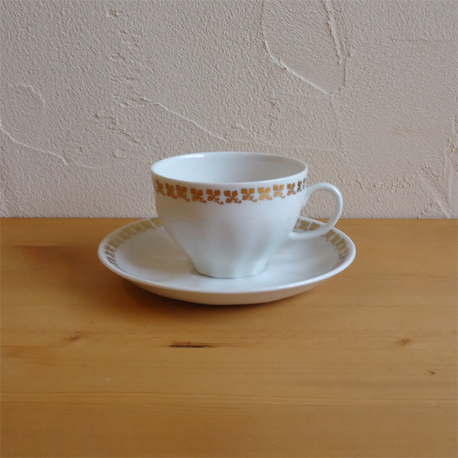 カイ・フランクのコーヒーカップ＆ソーサー