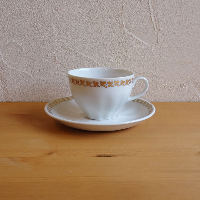 カイ・フランクのコーヒーカップ＆ソーサー