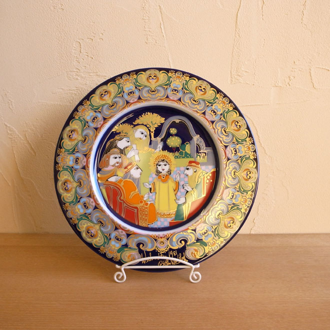 ローゼンタール ビョルン・ヴィンブラッド 1987年/90年 クリスマスプレート ローゼンタール ビョルン・ヴィンブラッド 1987年/90年