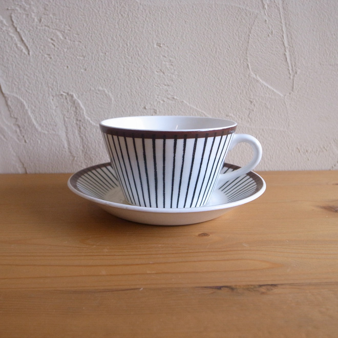 Stig Lindberg / スティッグ・リンドベリ グスタフスベリ Spisa Ribb / スピサリブ ランチプレート