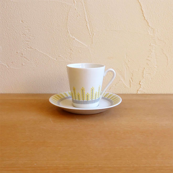 カールスクロナのコーヒーカップ＆ソーサー