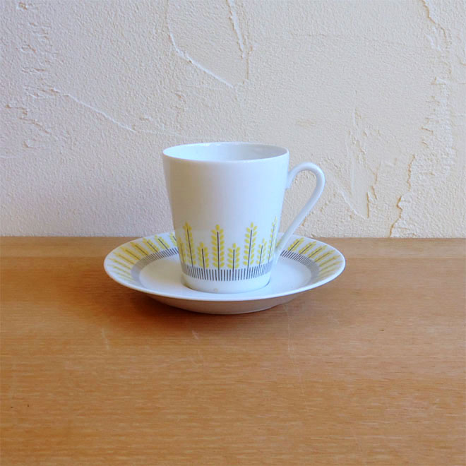 カールスクロナのコーヒーカップ＆ソーサー