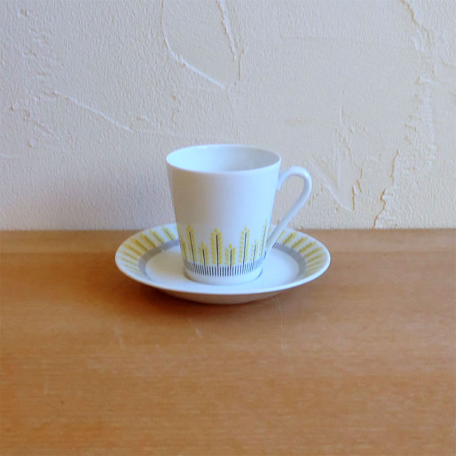 カールスクロナのコーヒーカップ＆ソーサー