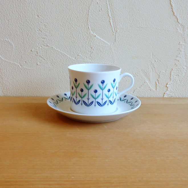 ウプサラ・エクビィのカールスクロナ/ティーカップ＆ソーサー