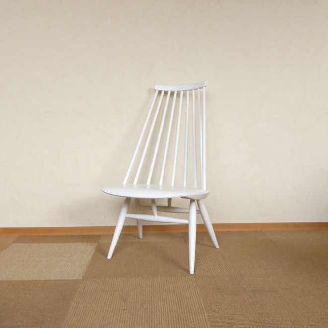 Ilmari Tapiovaara / イルマリ・タピオヴァーラ Edsby Verken  Mademoiselle　chair【ホワイト】【バーチ】