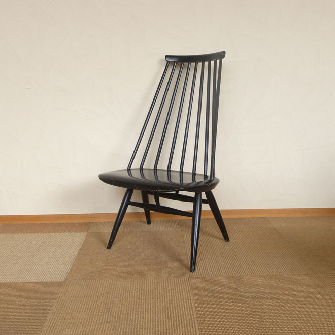 Ilmari Tapiovaara / イルマリ・タピオヴァーラ Edsby Verken  Mademoiselle　chair【ブラック】【バーチ】