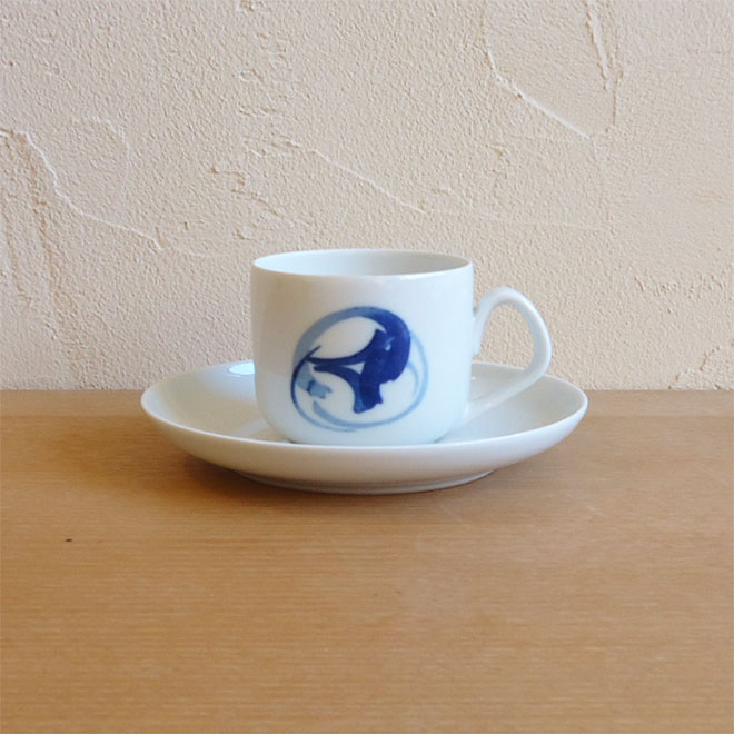 ヘニング・コッペルのブルーコッペル/カップ＆ソーサー