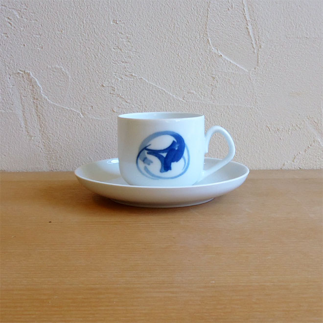 ヘニング・コッペルのブルーコッペル/カップ＆ソーサー