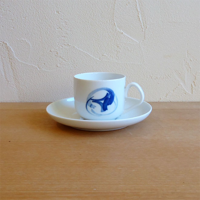 ヘニング・コッペルのブルーコッペル/カップ＆ソーサー