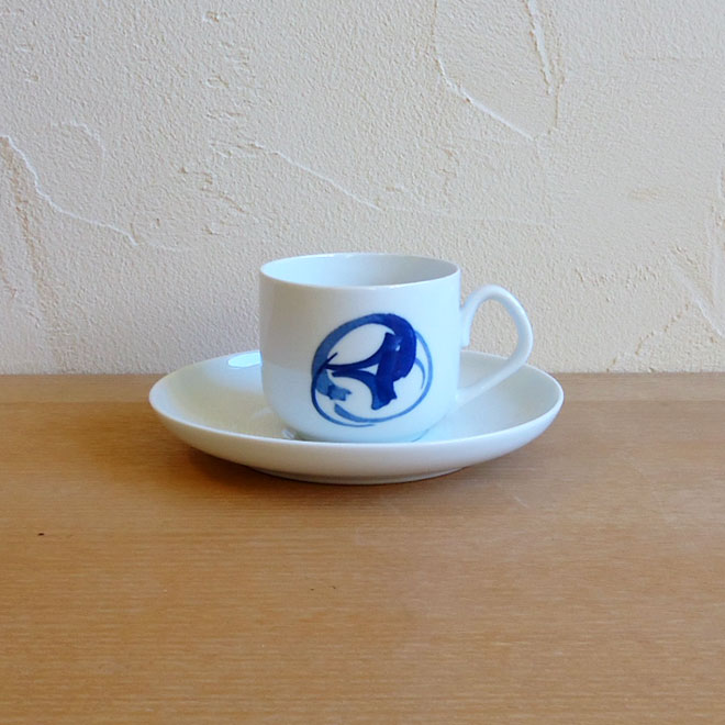 ヘニング・コッペルのブルーコッペル/カップ＆ソーサー