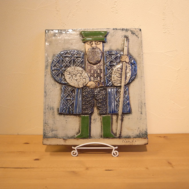 Lisa Larson / リサ・ラーソン ウォールプレート「Vasco da Gama」