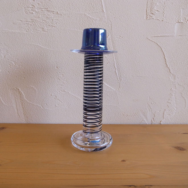 Oiva Toikka / オイバ・トイッカ ヌータヤルヴィ Pro Arte Primo candle stand キャンドルスタンド【ブルー】