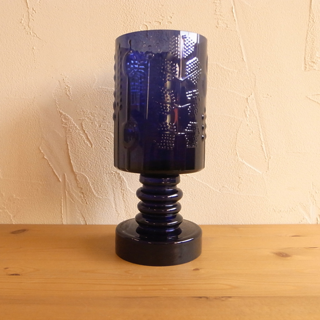 Oiva Toikka / オイバ・トイッカ ヌータヤルヴィ Flora / フローラ ジャイアントゴブレット【コバルトブルー】