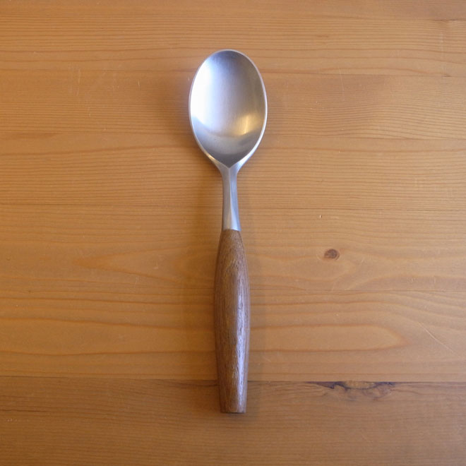 Jens.H.Quistgaard / イェンス・クイストゴー ダンスク Fjord  / フィヨルド スプーンL【ステンレス×チーク】