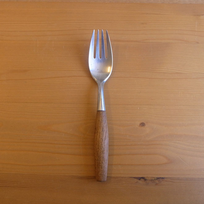 Jens.H.Quistgaard / イェンス・クイストゴー ダンスク Fjord  / フィヨルド フォークL【ステンレス×チーク】