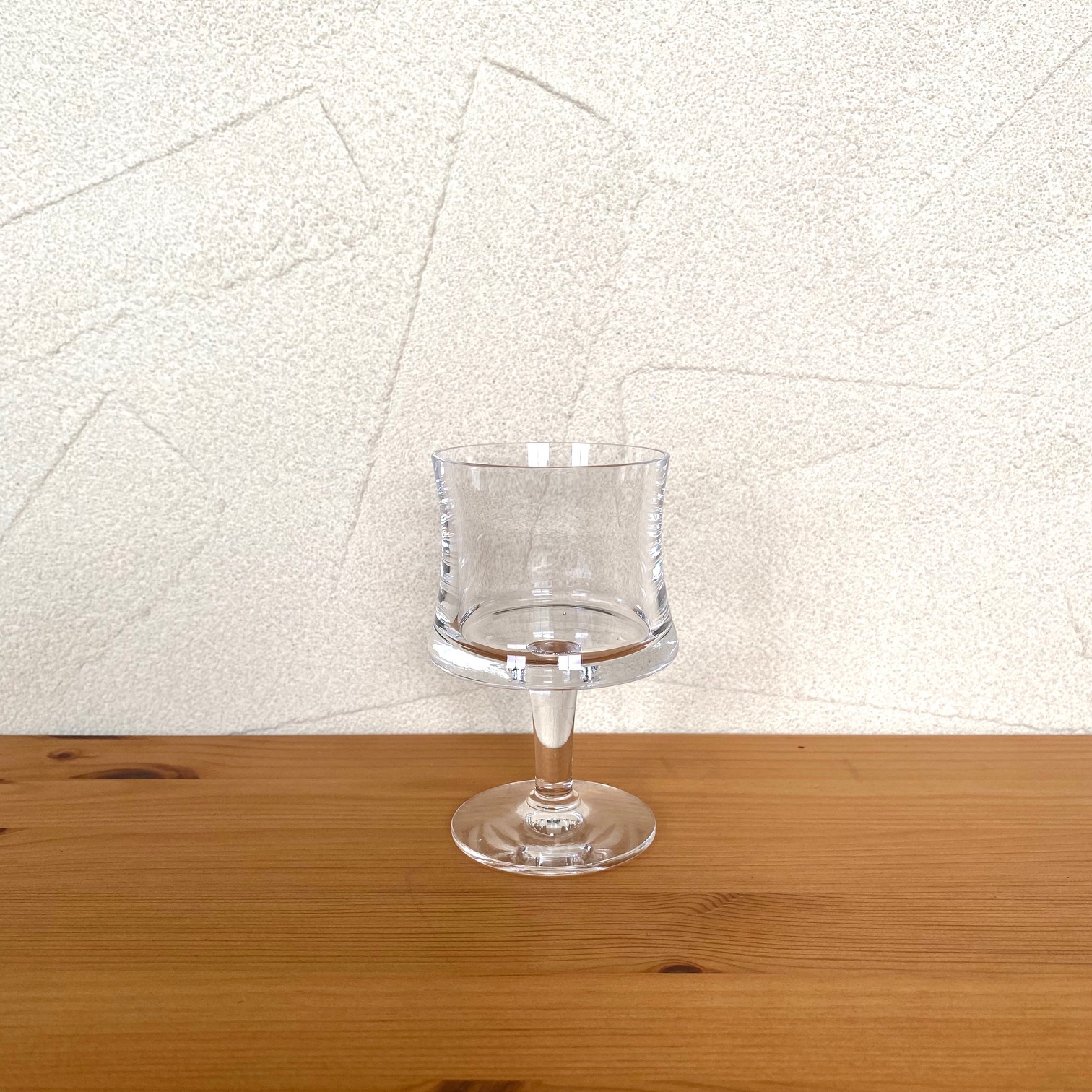 Tapio Wirkkala  / タピオ・ヴィルッカラ イッタラ Romantica ロマンティカ 脚付【クリア】 北欧ヴィンテージ雑貨