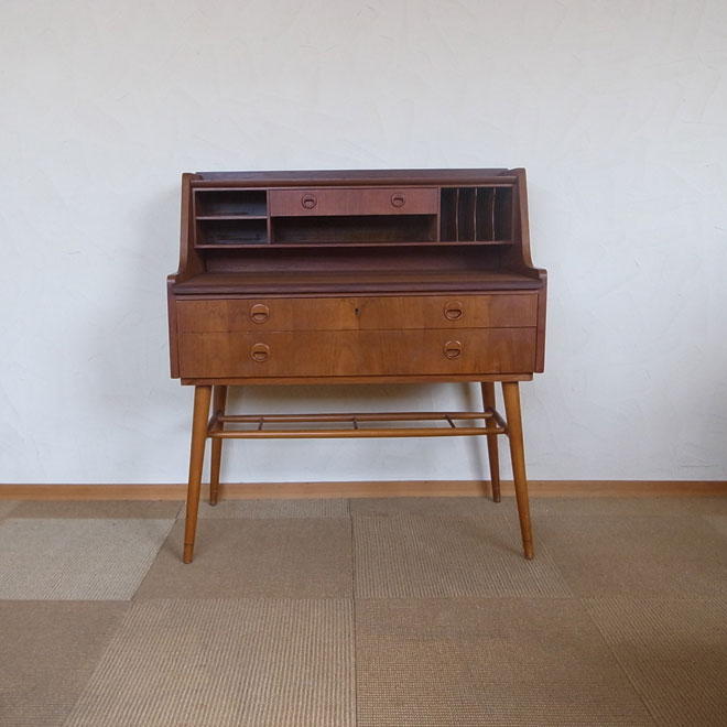 デンマーク製ライティングデスク【委託品】【teak】