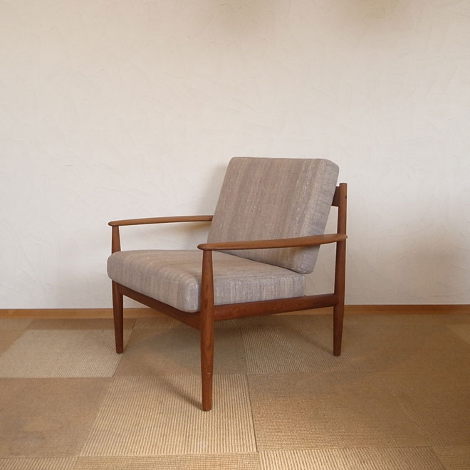 Grete Jalk / グレーテヤルク フランス＆サン Model 126 イージーチェア【委託品】【チーク】