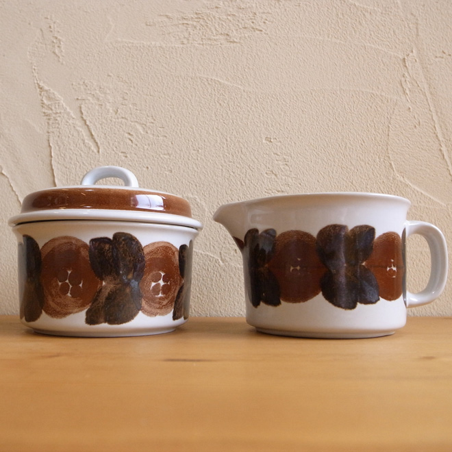 Ulla Procope / ウラ・プロコッペ ARABIA Rosmarin / ロスマリン クリーマー＆シュガーポット【セット販売】