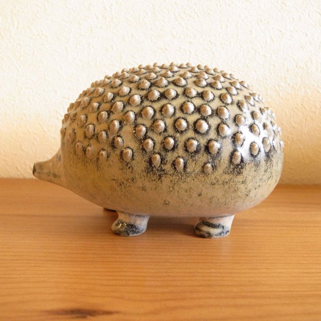 極美品 希少 リサラーソン WWF限定 ハリネズミ トゥタ