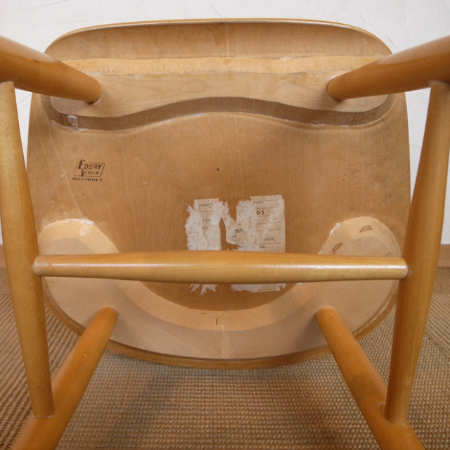 Ilmari Tapiovaara / イルマリ・タピオヴァーラ Edsby Verken Fanett ファネットチェア【バーチ×チーク】