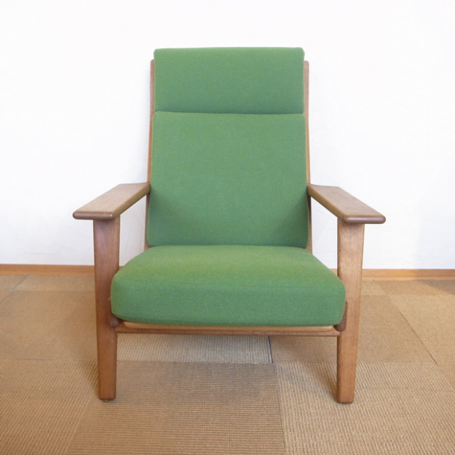 Hans J.Wegner / ハンス・J・ウェグナー GETAMA GE290 　ハイバックイージーチェア【オーク】