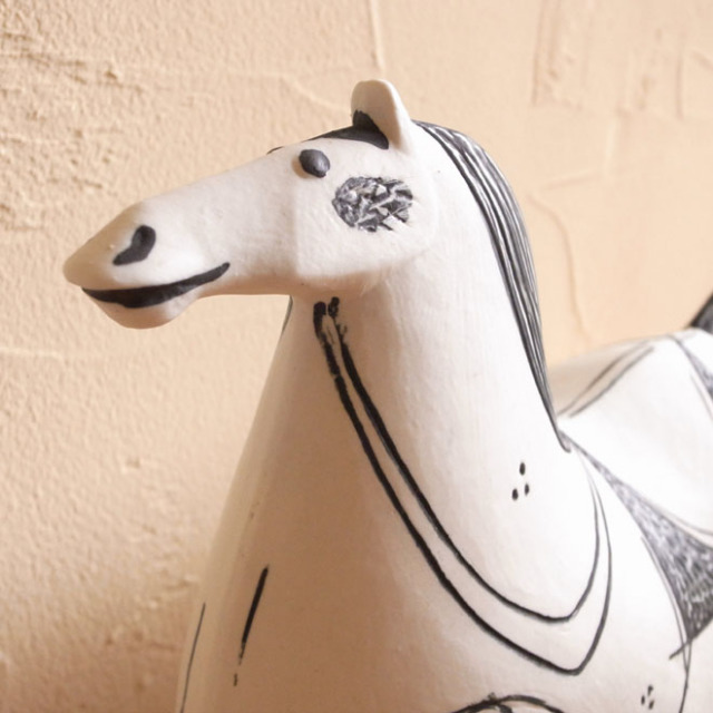 スティグ・リンドベリ 「馬」 ビンテージ希少品 【公式通販】