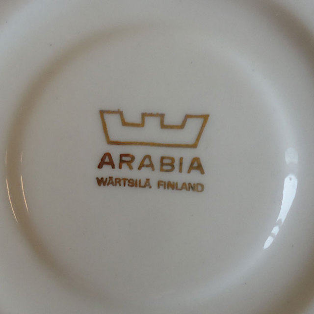 カイ・フランクのコーヒーカップ＆ソーサー