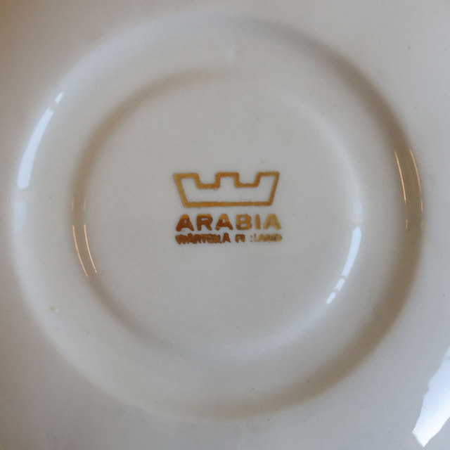 カイ・フランクのコーヒーカップ＆ソーサー