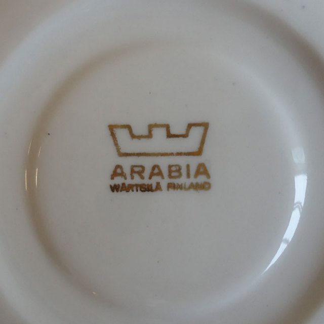 カイ・フランクのコーヒーカップ＆ソーサー