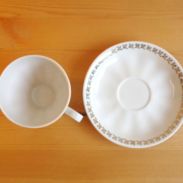 カイ・フランクのコーヒーカップ＆ソーサー