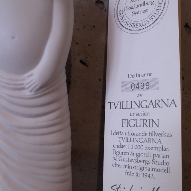 スティッグ・リンドベリ 双子たち | 北欧ビンテージ雑貨のプリミティブ