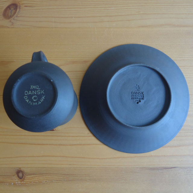 Jens.H.Quistgaard / イェンス・クイストゴー ダンスク Flame Stone / フレームストーン カップ＆ソーサー