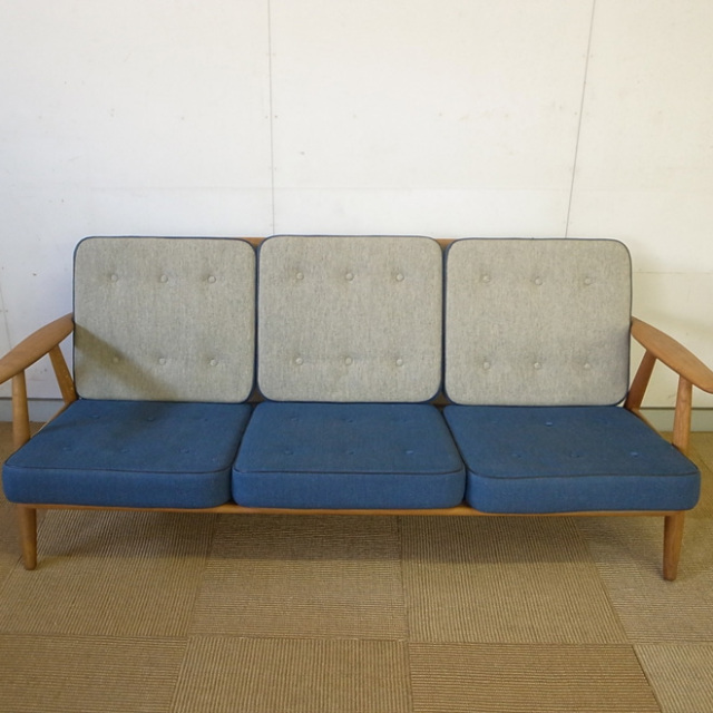 Hans J.Wegner / ハンス・J・ウェグナー GETAMA GE246 ソファ【オーク】　北欧ヴィンテージ家具