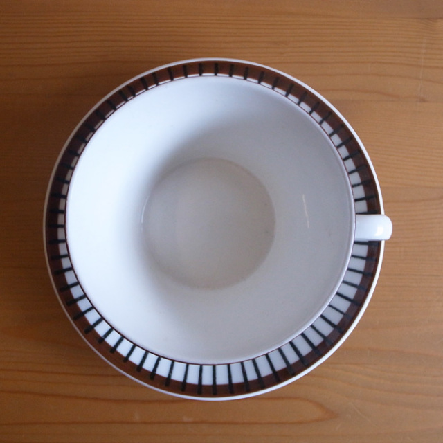 Stig Lindberg / スティッグ・リンドベリ グスタフスベリ Spisa Ribb / スピサリブ ランチプレート