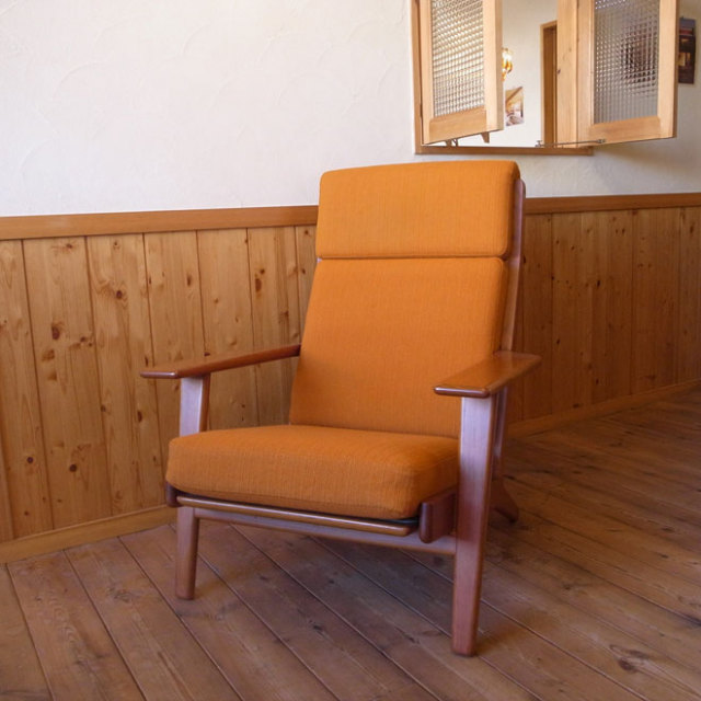 ハンス・J・ウェグナー GETAMA GE290 イージーチェア チーク