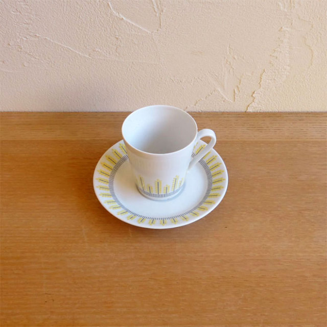 カールスクロナのコーヒーカップ＆ソーサー