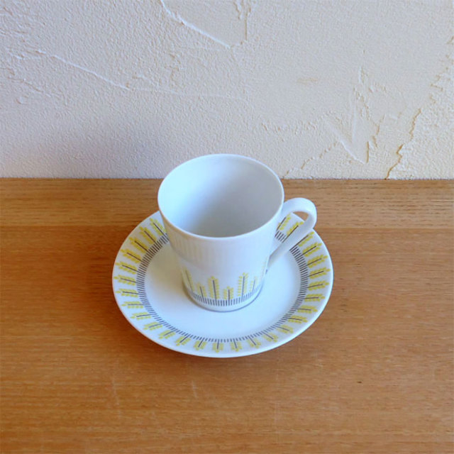 カールスクロナのコーヒーカップ＆ソーサー