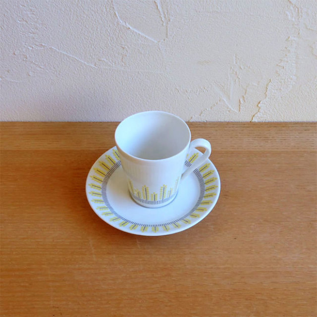 カールスクロナのコーヒーカップ＆ソーサー