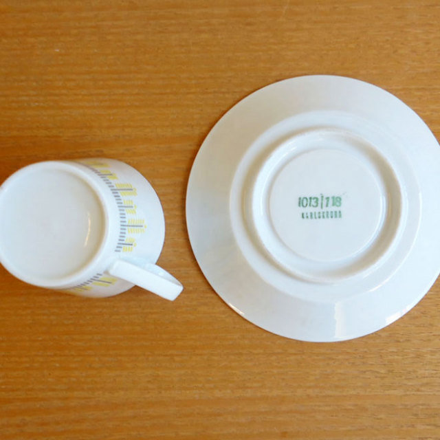 カールスクロナのコーヒーカップ＆ソーサー