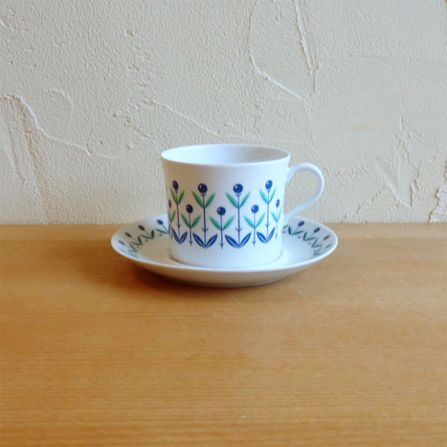 ウプサラ・エクビィのカールスクロナ/ティーカップ＆ソーサー