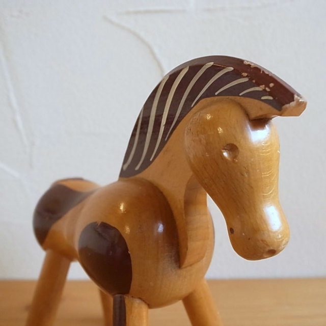 カイボイスン ポニー 無塗装 木製 ヴィンテージ カイボイスン