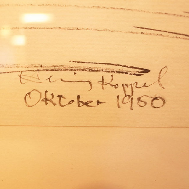 Henning Koppel / ヘニング・コッペル   風景画　1950年
