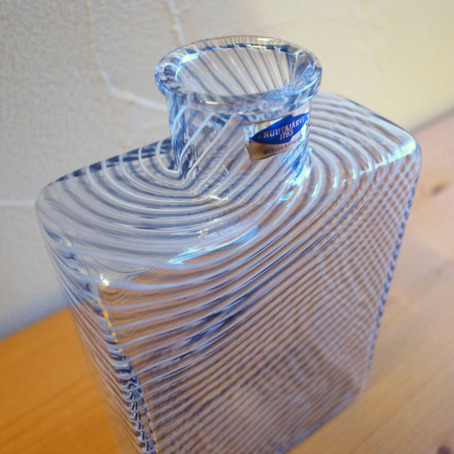 Kaj Franck / カイ・フランク ヌータヤルヴィ annual bottle 　アートグラス