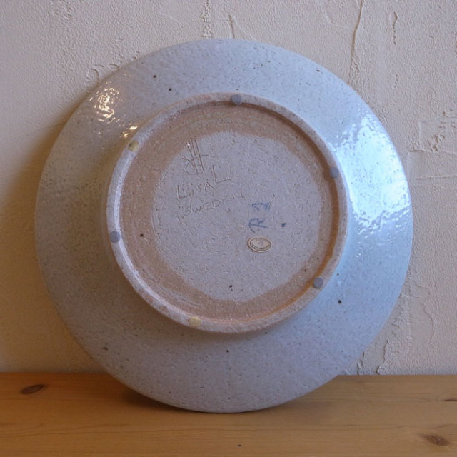 Lisa Larson / リサ・ラーソン グスタフスベリ  大皿【1971年】