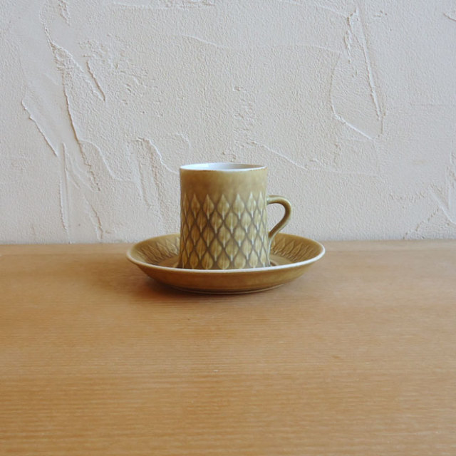 Jens.H.Quistgaard / イェンス・クイストゴー クロニーデン Relief / レリーフ コーヒーカップ＆ソーサー
