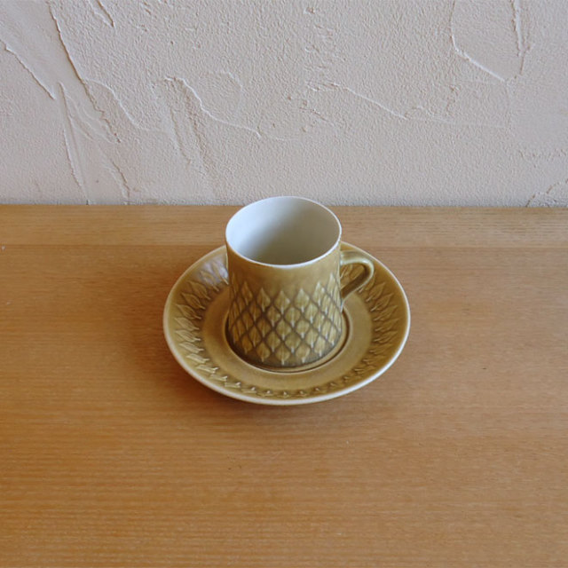 Jens.H.Quistgaard / イェンス・クイストゴー クロニーデン Relief / レリーフ コーヒーカップ＆ソーサー